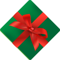 Weihnachtsgeschenkbox png