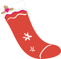 socke der frohen weihnachten und des guten rutsch ins neue jahr png