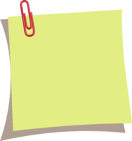 A light green paper note attached to a map pin, suitable for writing study notes, at home or at work png