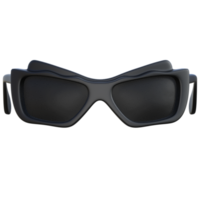 renderizado 3d de gafas de sol png