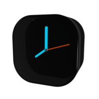 3D-Render-Perspektivansicht der Uhr png