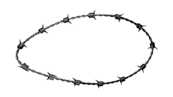 Barbed Wire 3d png