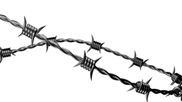 Barbed Wire 3d png