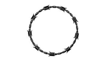 Barbed Wire 3d png