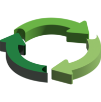 Kreispfeile für Infografik. vorlage für diagramm, grafik, präsentation und diagramm. Geschäftskonzept mit drei Optionen png