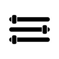 Equalizer User Interface Icon vector