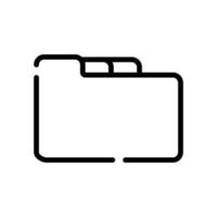Folder User Interface Icon vector