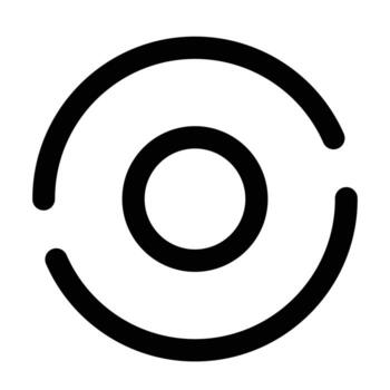 grabar icono de interfaz de usuario vector