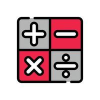 Calculator User Interface Icon vector