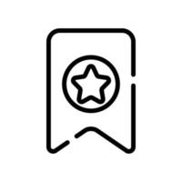 Bookmark User Interface Icon vector