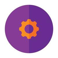 Setting User Interface Icon vector