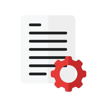 Document User Interface Icon vector