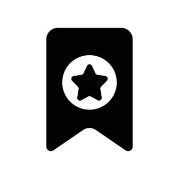 Bookmark User Interface Icon vector