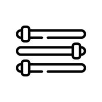 Equalizer User Interface Icon vector