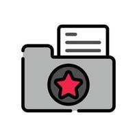 Folder User Interface Icon vector