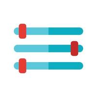 Equalizer User Interface Icon vector
