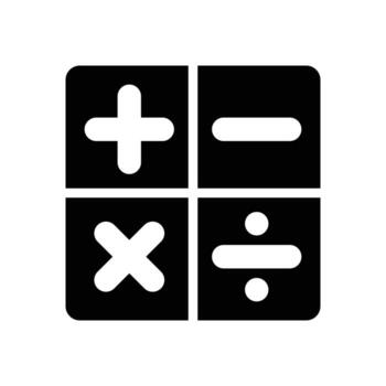 Calculator User Interface Icon vector