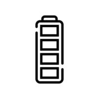 Battery Full User Interface Icon vector