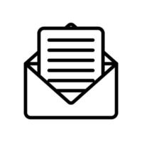 Envelope User Interface Icon vector