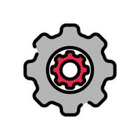 Setting User Interface Icon vector