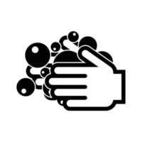 Hand Washing Covid 19 Icon vector