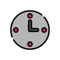 Clock User Interface Icon vector