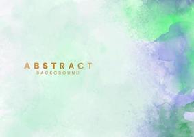 Abstract painting using watercolors. Design for your date, postcard, banner, logo. vector