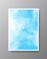 Abstract painting using watercolors. Design for your date, postcard, banner, logo. vector