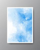 Abstract painting using watercolors. Design for your date, postcard, banner, logo. vector