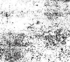 Black and White Distress Overlay Texture. Old Aged Vintage Background. vector