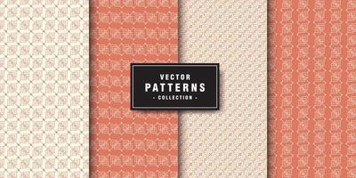 Geometric ethnic pattern collection vector