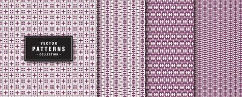 Set of patterns collection vector