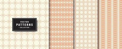 Set of patterns collection vector