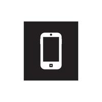Digital device icon, smartphone with buttons isolated on white background. Vector design elements set illustration for web, app, internet