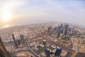 Dubai downtown view photo