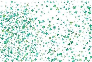 Clover backdrop. Clover leaf, St. Patrick day background vector