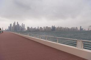 Panorama Dubai city UAE photo