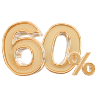 promotion 60 number percent png