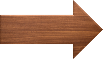 Blank Wooden Arrow png