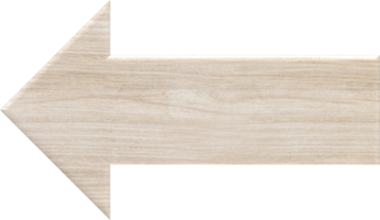 blanco houten pijl png