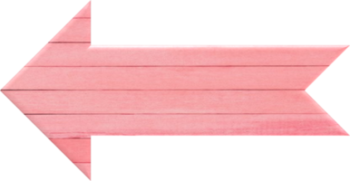 Blank Wooden Arrow png