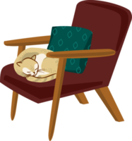 Armchair. Illustration. Isolated illustration. png