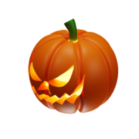 3D Render Halloween Perspective View png