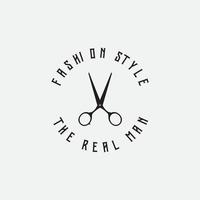 scissors  logo  design  vector  illustration  symbol  icon