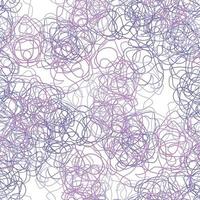 Cute abstract doodle artistic sketch seamless pattern. Background with crazy messy doodle art with different shapes, curls vector