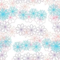 Abstract seamless pattern with mandala flower. Mosaic, tile. vector