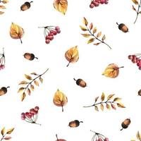 Trendy autumn pattern, great design for any purposes. vector