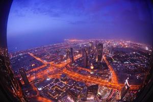 Dubai skyline view photo