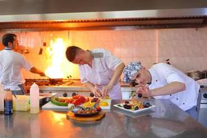 chef preparing food photo