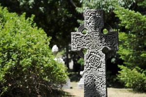 Graves on Mount Auburn Cemetery in Boston, MA photo